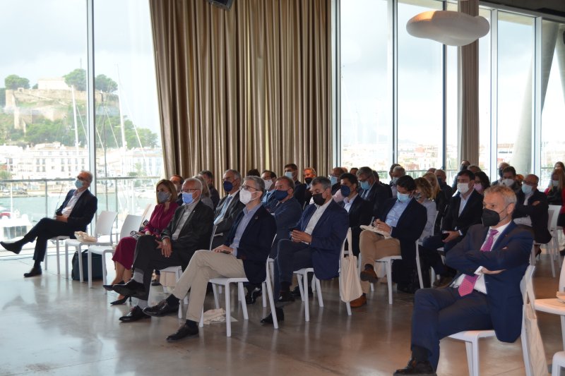 El presidente de Puertos del Estado pone a Baleària como ejemplo para bajar la huella de carbono El presidente de Puertos del Estado pone a Baleària como ejemplo para bajar la huella de carbono