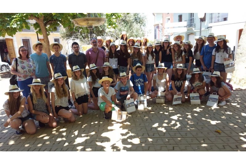 Visita de l'alumnat d'intercanvi de Nagold a Pedreguer  Visita de l'alumnat d'intercanvi de Nagold a Pedreguer