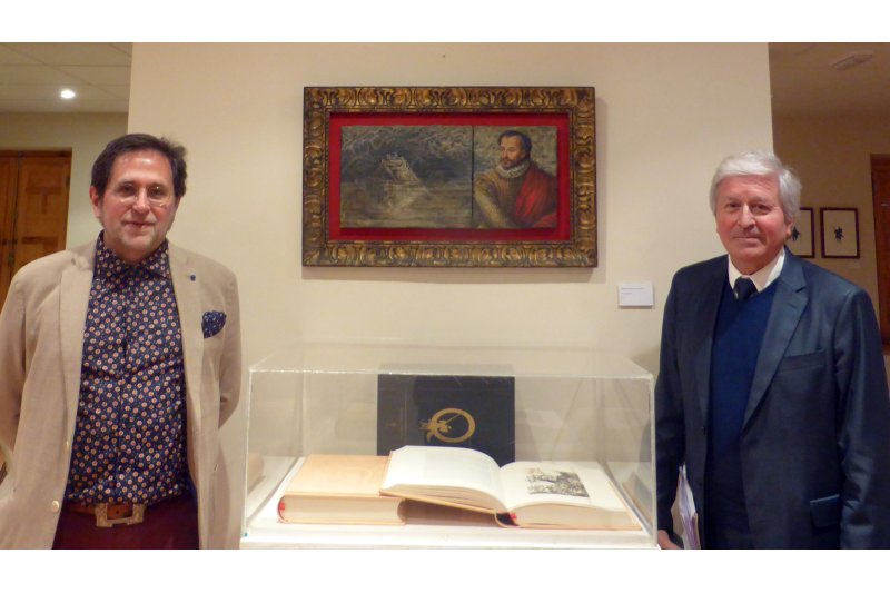 Pérez Carrió presenta el llibre il·lustrat dedicat a Dulcinea a les Jornadas Cervantinas de El Toboso Pérez Carrió presenta el llibre il·lustrat dedicat a Dulcinea a les Jornadas Cervantinas de El Toboso