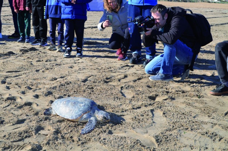 La ‘patrulla marina’ de los coles de la comarca con la Posidonia  La ‘patrulla marina’ de los coles de la comarca con la Posidonia