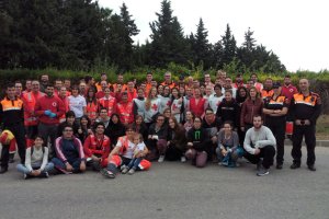 Cruz Roja y Protección Civil Xàbia miden su capacidad de respuesta ante grandes emergencias