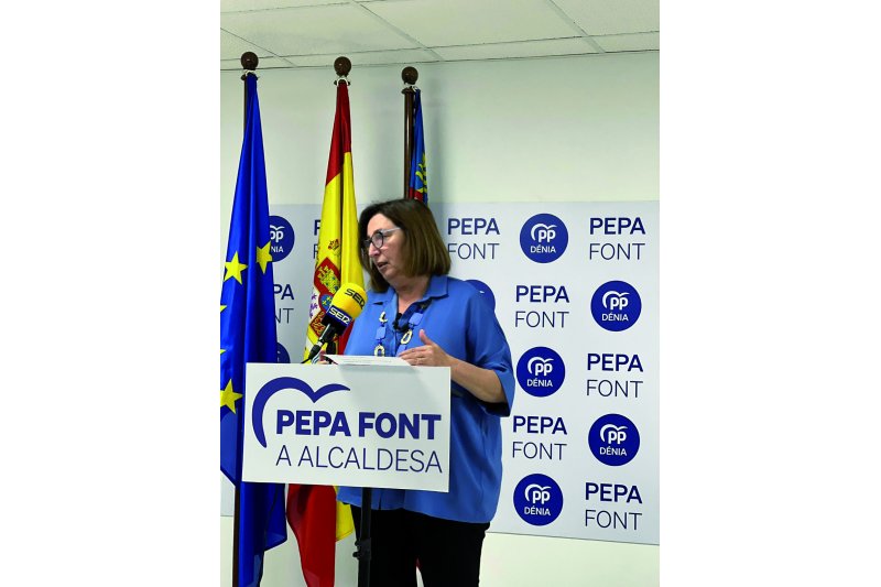 Pepa Font propone un debate público con Vicent Grimalt para poner en común los proyectos electorales Pepa Font propone un debate público con Vicent Grimalt para poner en común los proyectos electorales