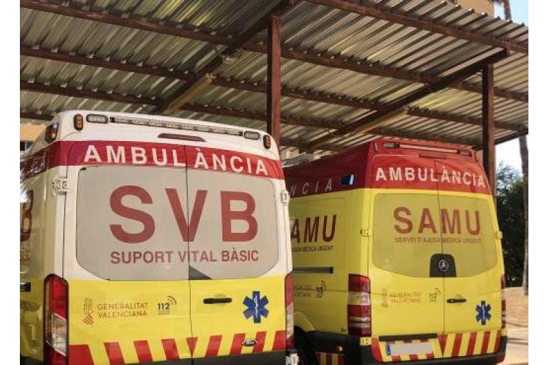 Un herido tras ser atropellado por un vehículo en Dénia  Un herido tras ser atropellado por un vehículo en Dénia