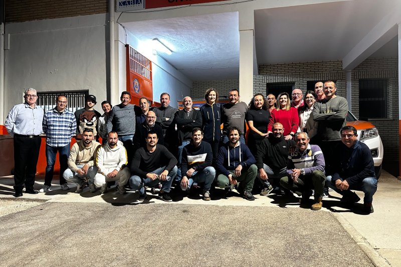 Homenaje de Protección Civil de Xàbia a la agente Lola Ivars Homenaje de Protección Civil de Xàbia a la agente Lola Ivars