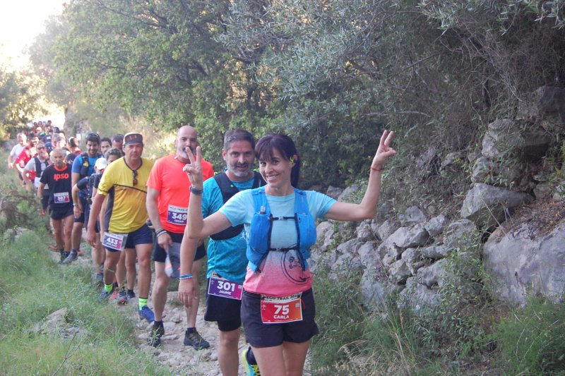 Medio millar de atletas cubren el cupo maximo previsto en la Trail de Pego para preservar la sostenibilidad de las sendas de montaña Medio millar de atletas cubren el cupo maximo previsto en la Trail de Pego para preservar la sostenibilidad de las sendas de montaña