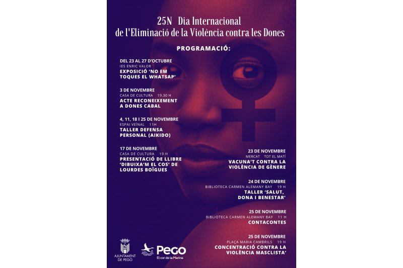 L'exposició “No em toques el whatsapp” inicia hui el compte enrere per a la commemoració del 25N a Pego L'exposició “No em toques el whatsapp” inicia hui el compte enrere per a la commemoració del 25N a Pego