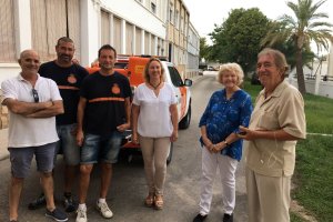 Donativo de material para Protección Civil de Xàbia