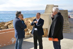 Puertos reparará por vía de emergencia el dique de abrigo de la escollera norte de Xàbia