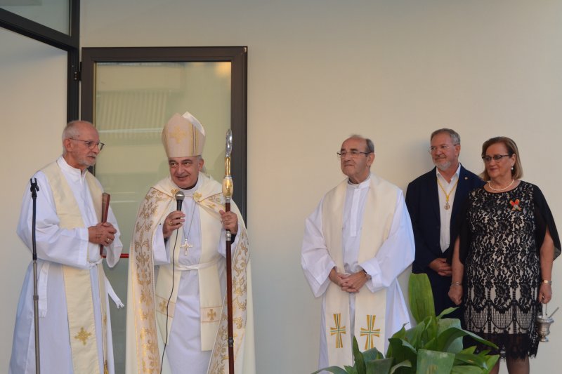 La iglesia de San Miguel amplía sus instalaciones con el nuevo centro parroquial y la casa del sacerdote  La iglesia de San Miguel amplía sus instalaciones con el nuevo centro parroquial y la casa del sacerdote