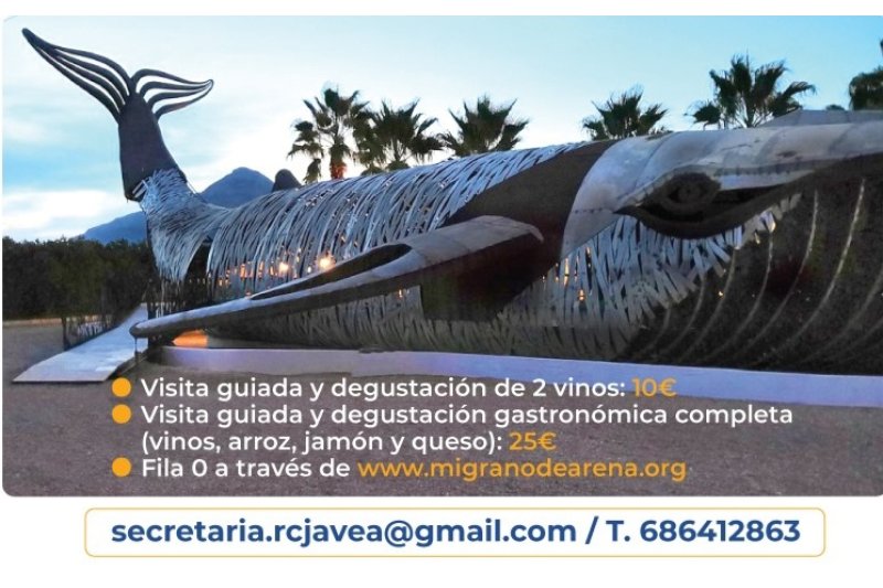 Arte y Vino del Rotary Xàbia, con visita al taller del escultor Toni Marí Arte y Vino del Rotary Xàbia, con visita al taller del escultor Toni Marí