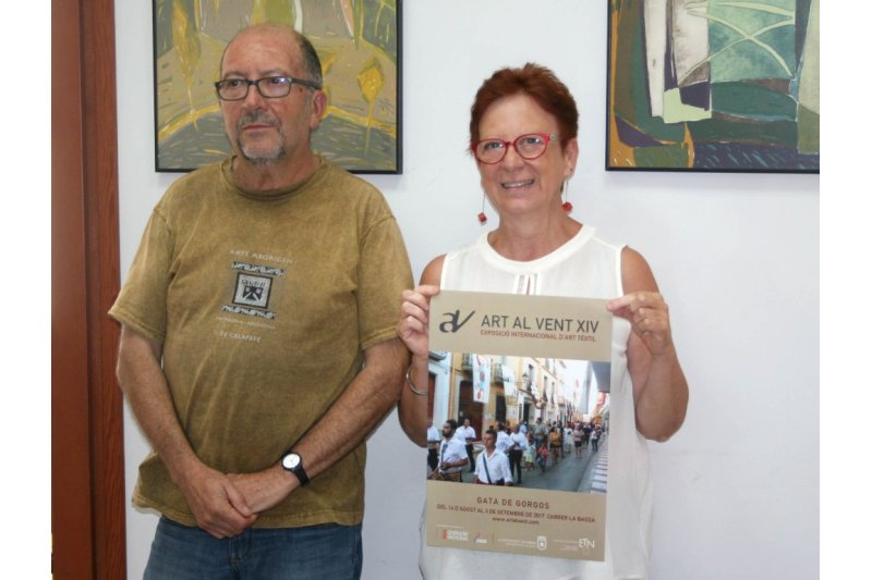 Setanta teles d’artistes de setze països diferents s’exposaran en Art al Vent de Gata Setanta teles d’artistes de setze països diferents s’exposaran en Art al Vent de Gata