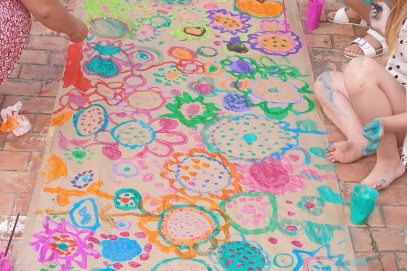 Los escolares de Pego celebran el Día Internacional de los Museos con un taller de grafismo Los escolares de Pego celebran el Día Internacional de los Museos con un taller de grafismo