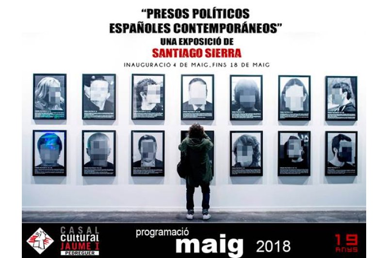 El Casal de Pedreguer exposa la mostra sobre els “presos polítics espanyols contemporanis” que va ser censurada en Arco El Casal de Pedreguer exposa la mostra sobre els “presos polítics espanyols contemporanis” que va ser censurada en Arco