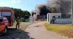 Alarma por un incendio en la estación depuradora   Alarma por un incendio en la estación depuradora