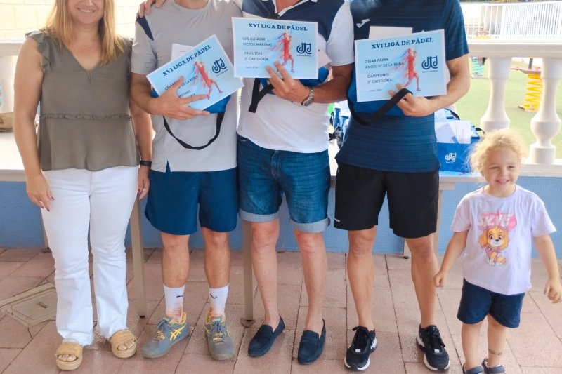 Todos los ganadores de la Liga de Pádel del Club Tenis Dénia Todos los ganadores de la Liga de Pádel del Club Tenis Dénia