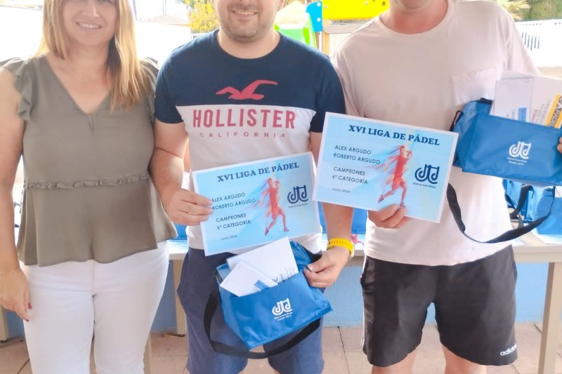 Todos los ganadores de la Liga de Pádel del Club Tenis Dénia Todos los ganadores de la Liga de Pádel del Club Tenis Dénia