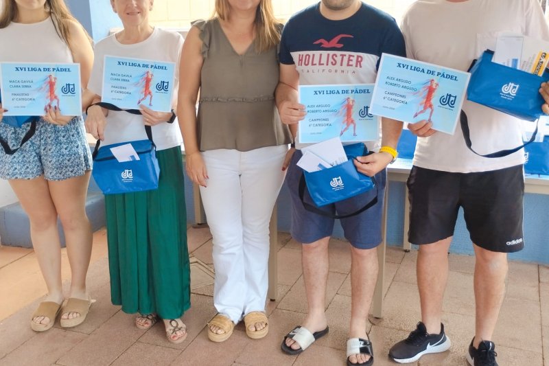 Todos los ganadores de la Liga de Pádel del Club Tenis Dénia Todos los ganadores de la Liga de Pádel del Club Tenis Dénia