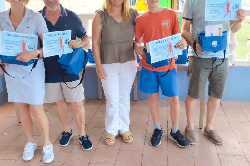 Todos los ganadores de la Liga de Pádel del Club Tenis Dénia Todos los ganadores de la Liga de Pádel del Club Tenis Dénia