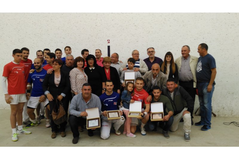 Pilota Valenciana: Homenatge als jugadors professionals de Pedreguer Pilota Valenciana: Homenatge als jugadors professionals de Pedreguer
