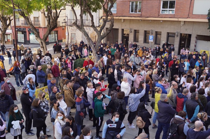 Dénia  condena  el ataque de Putin a Ucrania  Dénia  condena  el ataque de Putin a Ucrania