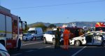 Un accidente en el antiguo peaje de la autopista provoca varios heridos  Un accidente en el antiguo peaje de la autopista provoca varios heridos