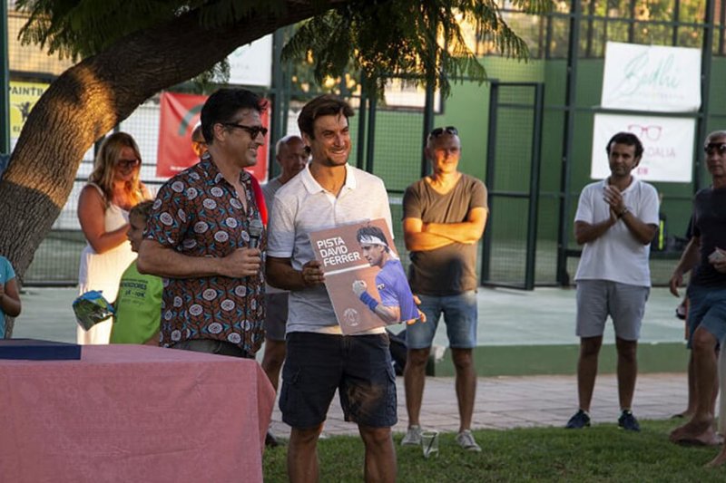 David Ferrer dará nombre a la pista central del CT Xàbia  David Ferrer dará nombre a la pista central del CT Xàbia