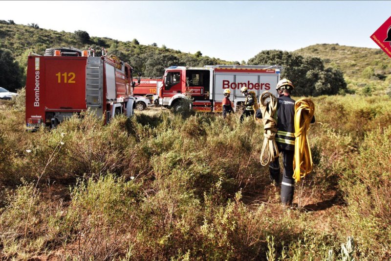 El incendio de la Vall de Gallinera ha calcinado 180 hectáreas  El incendio de la Vall de Gallinera ha calcinado 180 hectáreas