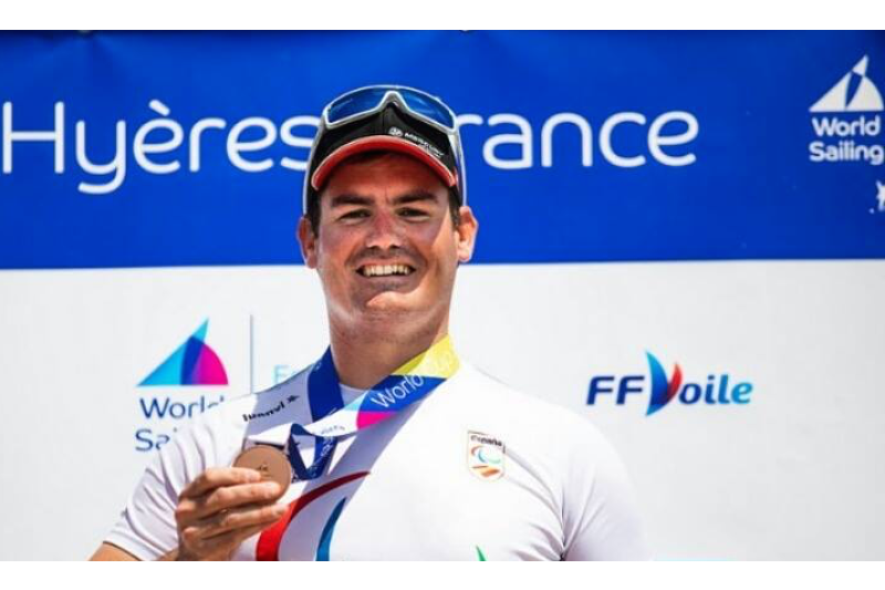 El javiense Rafa Andarias asciende al cuarto puesto del ránking mundial en 2.4 mR El javiense Rafa Andarias asciende al cuarto puesto del ránking mundial en 2.4 mR