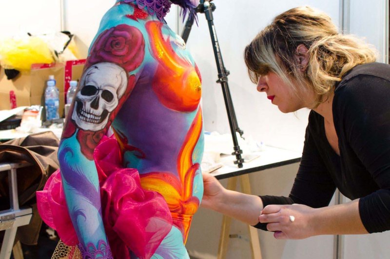 El maquillaje hecho arte El maquillaje hecho arte