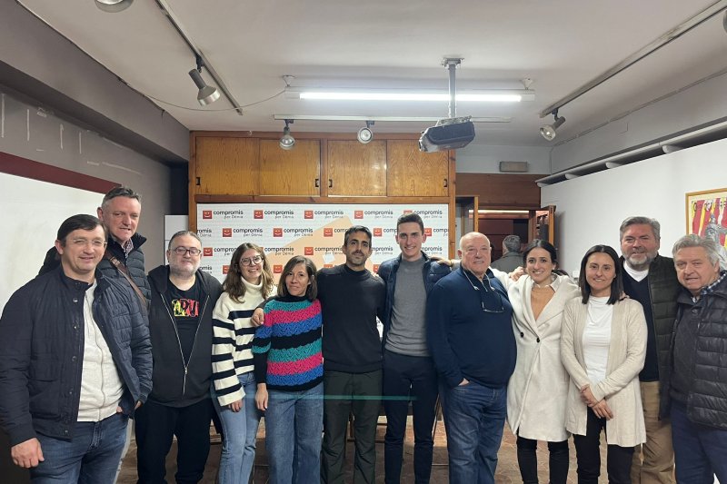 Sergi Alemany, nuevo secretario de Compromís en Dénia  Sergi Alemany, nuevo secretario de Compromís en Dénia