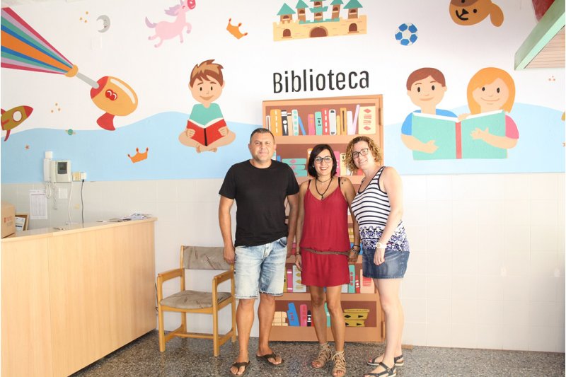 El col·legi Sanchis Guarner d’Ondara estrena biblioteca a l’inici del curs escolar El col·legi Sanchis Guarner d’Ondara estrena biblioteca a l’inici del curs escolar