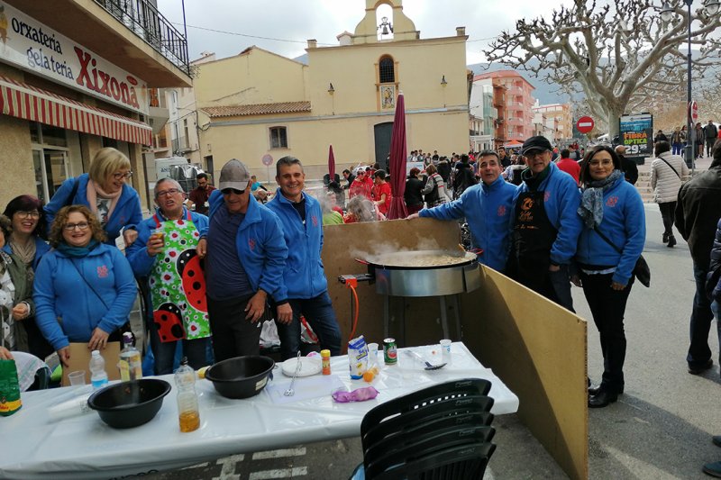 El Concurs de Paelles de la Font li escalfa el motor a la festa fallera a Pego El Concurs de Paelles de la Font li escalfa el motor a la festa fallera a Pego