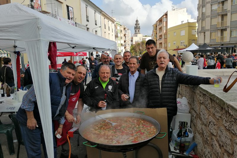 El Concurs de Paelles de la Font li escalfa el motor a la festa fallera a Pego El Concurs de Paelles de la Font li escalfa el motor a la festa fallera a Pego
