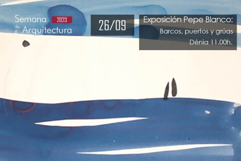 La Semana de la Arquitectura se abre el martes en Dénia con una exposición de Pepe.Blanco y su hija Paloma La Semana de la Arquitectura se abre el martes en Dénia con una exposición de Pepe.Blanco y su hija Paloma