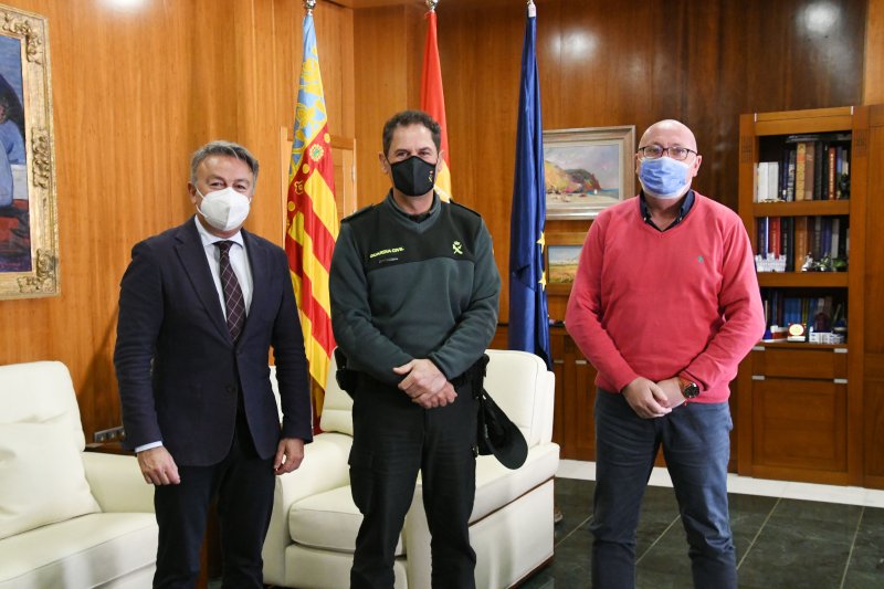Juan Carlos López, nuevo teniente de la Guardia Civil de Xàbia Juan Carlos López, nuevo teniente de la Guardia Civil de Xàbia
