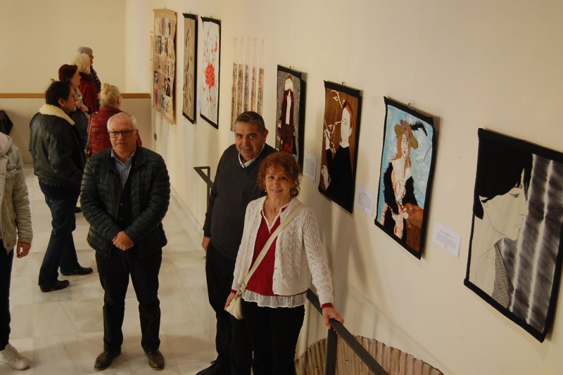 Los tapices de Carmen S. Ruano reivindican la filosofía de la igualdad en la torre de los Duques de Medinaceli de El Verger Los tapices de Carmen S. Ruano reivindican la filosofía de la igualdad en la torre de los Duques de Medinaceli de El Verger