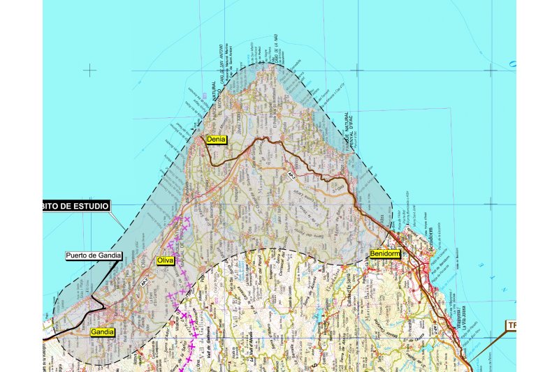 El informe de impacto ambiental del tren Dénia-Gandia se retrasa sine die El informe de impacto ambiental del tren Dénia-Gandia se retrasa sine die