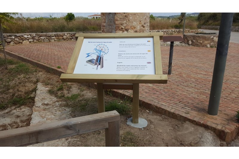 Turisme senyalitza els paratges més emblemàtics de Gata Turisme senyalitza els paratges més emblemàtics de Gata