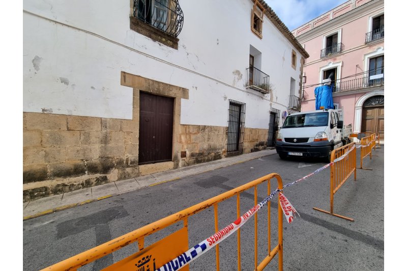 Xàbia realiza obras de emergencia para consolidar la estructura de la Casa dels Xolbi  Xàbia realiza obras de emergencia para consolidar la estructura de la Casa dels Xolbi