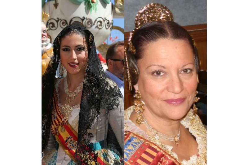 Anna Sobrecases i Cuqui Ribes, Falleras Ejemplares de Dénia Anna Sobrecases i Cuqui Ribes, Falleras Ejemplares de Dénia