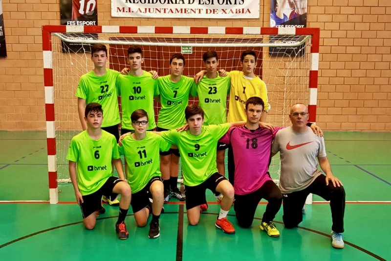 Los cadetes de Xàbia ganan la Copa Federación de Balonmano Los cadetes de Xàbia ganan la Copa Federación de Balonmano