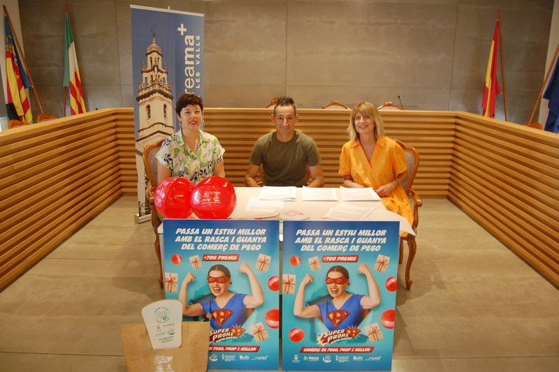 La campanya promocional d’estiu del comerç de Pego aconsegueix integrar a tot el teixit  econòmic del municipi per primera vegada La campanya promocional d’estiu del comerç de Pego aconsegueix integrar a tot el teixit  econòmic del municipi per primera vegada