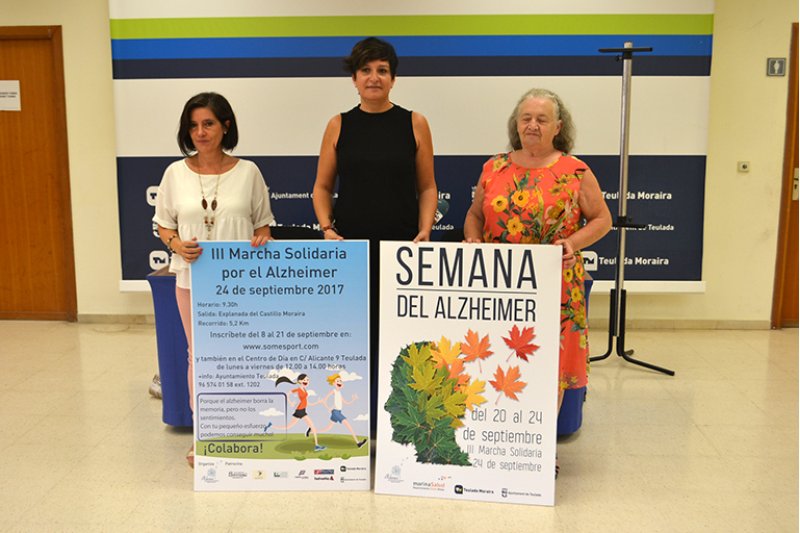La III Marcha Solidaria cierra la programación de la Semana del Alzheimer en Teulada La III Marcha Solidaria cierra la programación de la Semana del Alzheimer en Teulada