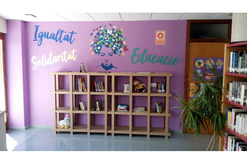 Nou espai d’Igualtat en la biblioteca municipal d’Ondara Nou espai d’Igualtat en la biblioteca municipal d’Ondara