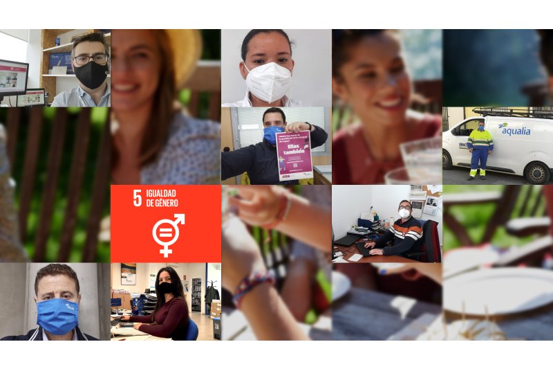 Aqualia reivindica la igualdad de género  Aqualia reivindica la igualdad de género