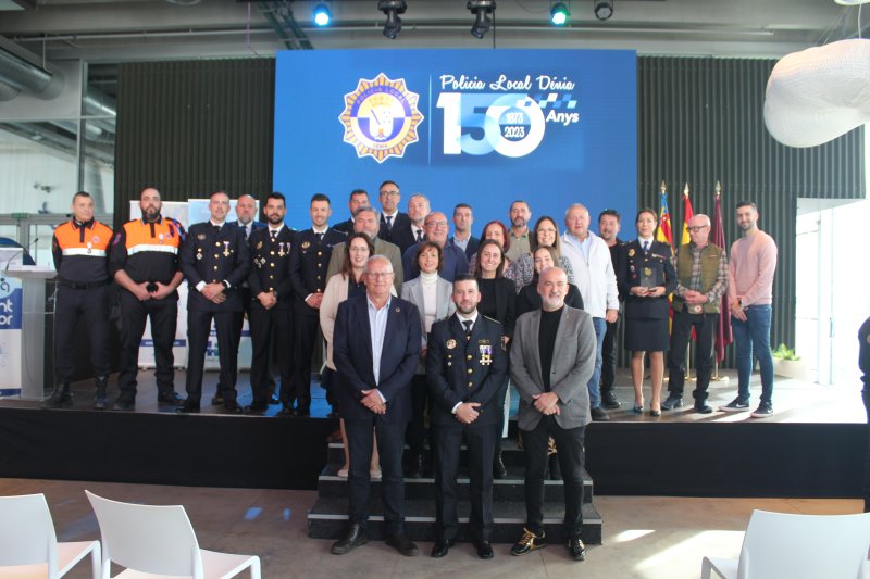 La Policía Local de Dénia amplía la plantilla en su 150 aniversario  La Policía Local de Dénia amplía la plantilla en su 150 aniversario