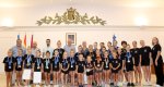 El Ayuntamiento homenajea a las campeonas del Club de Gimnàstica Dénia  El Ayuntamiento homenajea a las campeonas del Club de Gimnàstica Dénia