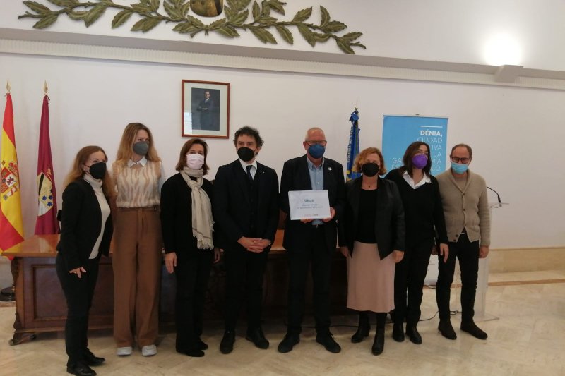 Dénia recibe el distintivo de municipio turístico de la Comunitat Valenciana Dénia recibe el distintivo de municipio turístico de la Comunitat Valenciana