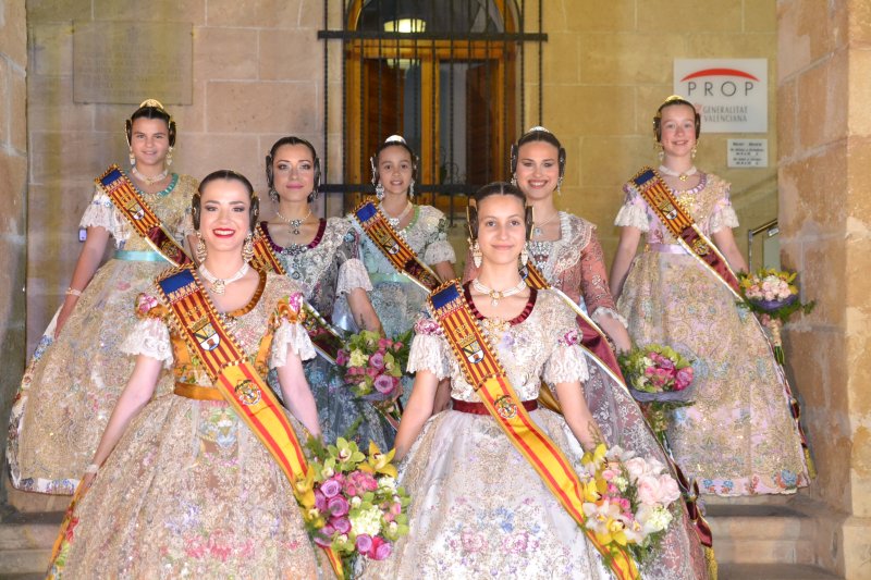 Noa Dacosta acompañará como fallera mayor infantil de Dénia a Aida Gavilá  Noa Dacosta acompañará como fallera mayor infantil de Dénia a Aida Gavilá