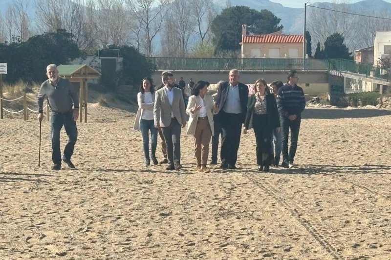 La playa de Les Deveses tendrá treinta metros de ancho  La playa de Les Deveses tendrá treinta metros de ancho